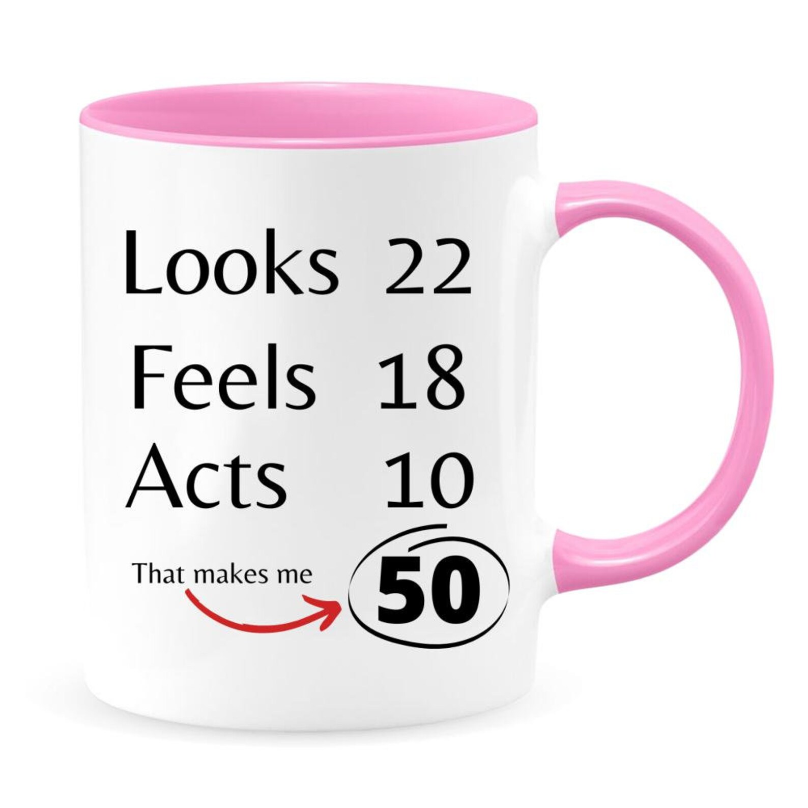 50. Geburtstag 11oz Kaffeetasse Lustiges Geburtstagsgeschenk | Etsy