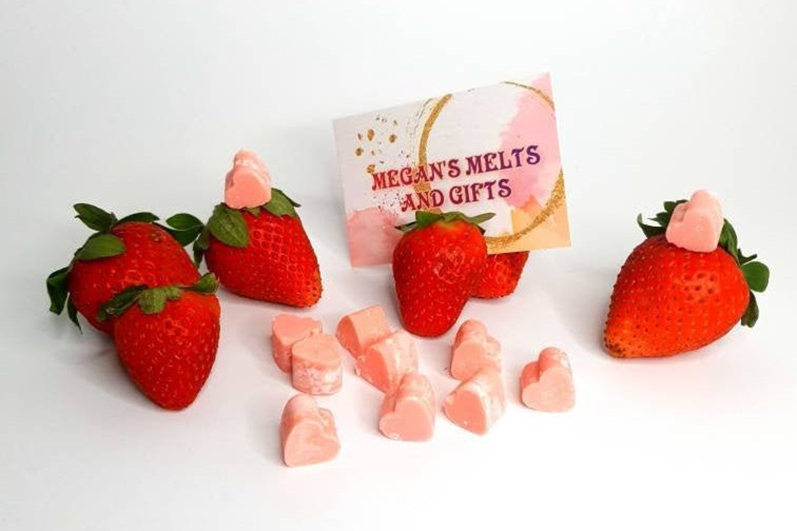 Strawberry Mini Wax Melts Vegan & Eco Friendly Home Made Etsy UK