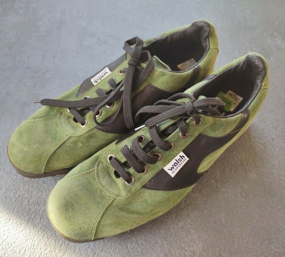 checkered vans mint green