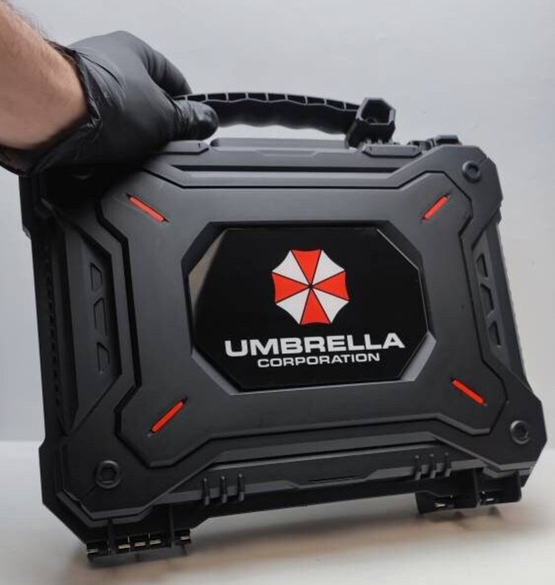 RESIDENT EVIL Sample Collection Case Umbrella Corporation Etsy