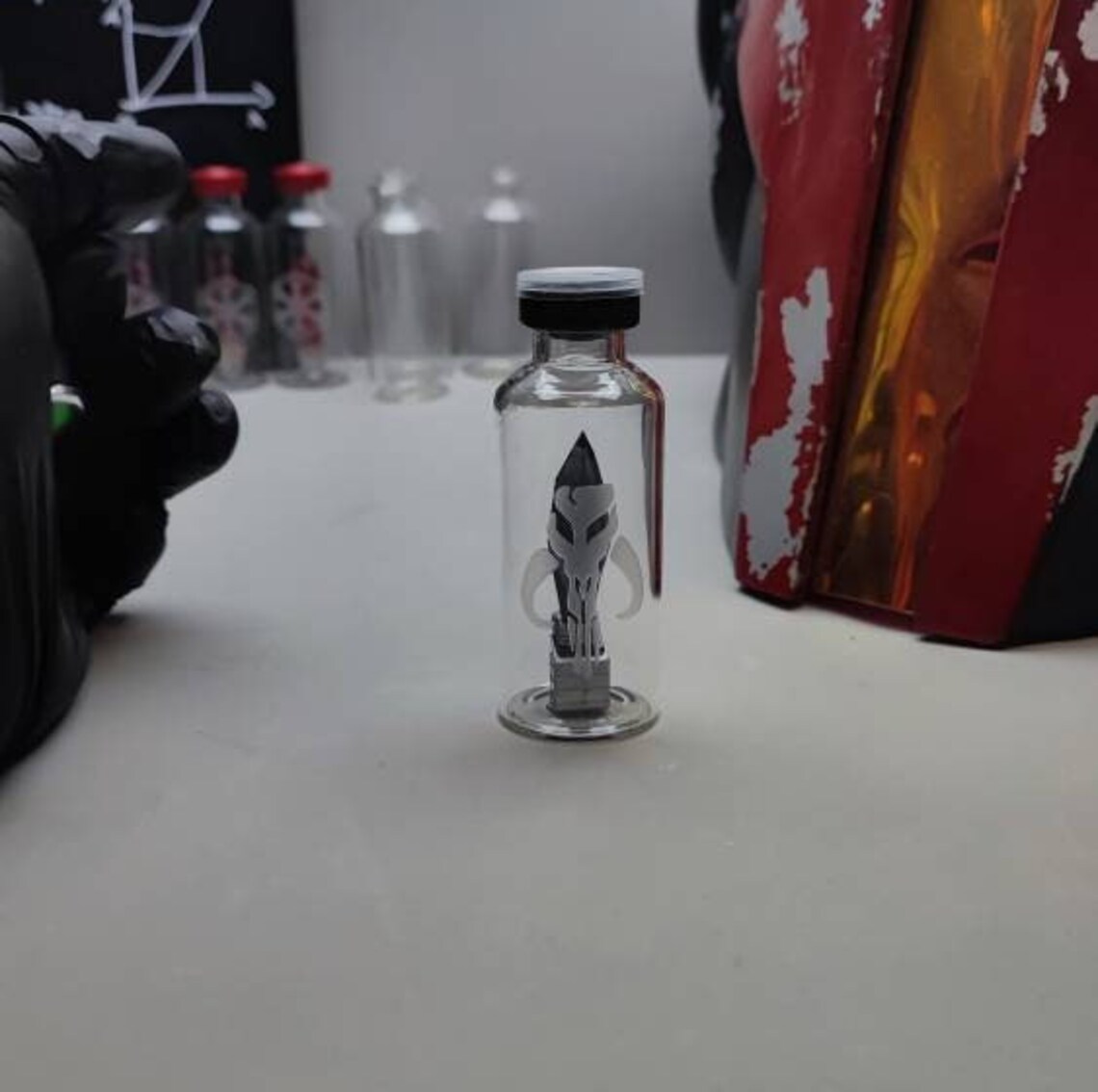 Black Kyber Crystal. Boba Fett. Mandalorian Etsy Australia