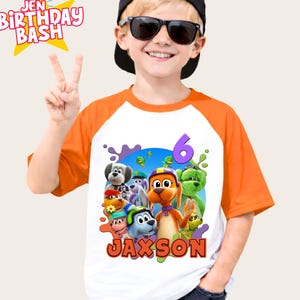 Personalized Go Dog Birthday Shirt: Family Matching Tee, Gift Kids