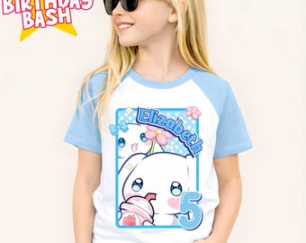 Personalized Kawaii Birthday Shirt, Melody Theme Party