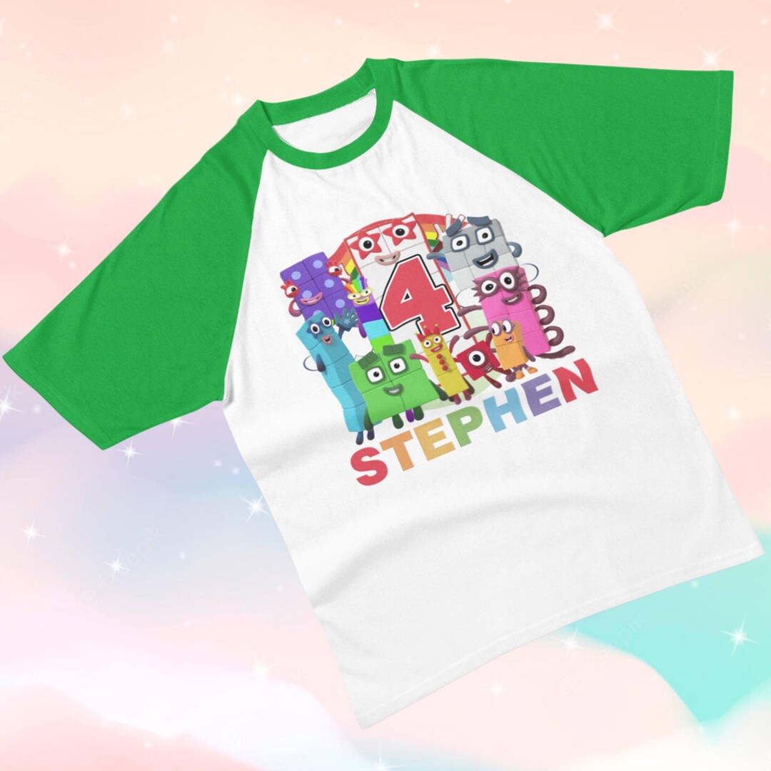 Inspired Numberblocks Birthday Boy Girl Shirt Number Blocks ...