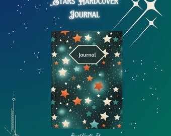 Stars Hardcover Journal Matte