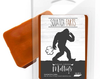 Squatch Farts| Blackberry Sage | 2.5 oz Wax Melt | Wax Melts for Warmer | Themed Wax Melts  | Hand Poured in the Great Smoky Mountains
