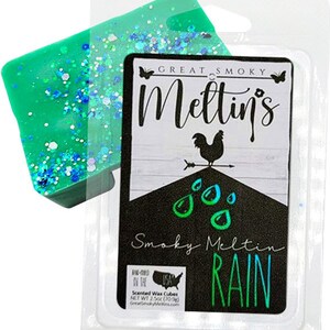 Smoky Meltin Rain Wax Melt