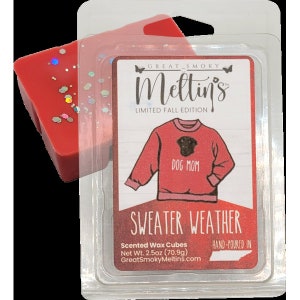 Sweater | 2.5 Wax Melt | Fall Wax Melt | Fall Scents | Made in the Great Smoky Mountains | Wax Melt for Warmer