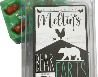 Bear Farts  2.5 oz Wax Melt Clamshell
