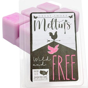 Wild and Free Triple-Scented 2.5 oz Wax Melt Clamshell