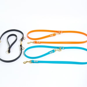 3/4 &quot;Doppel-Hundeleine : 4-in-1 wasserdichter Hundekoppler und Freihand-Laufleine