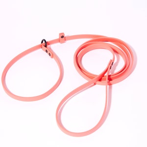 Adjustable 7 Foot Slip Leash: 1/2&quot; Waterproof Biothane with Custom Colors and Hardware