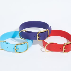 1-1/2&quot; Waterproof Buckle Collar: Biothane Agitation Collar