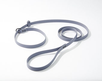 Adjustable 7 Foot Slip Leash: 3/4" Waterproof Biothane with Custom Colors and Hardware