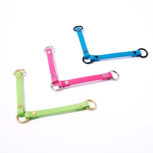 Ruffland Fan Holder: 10" Waterproof Biothane Universal Fan Holder Strap with Custom Colors and Hardware