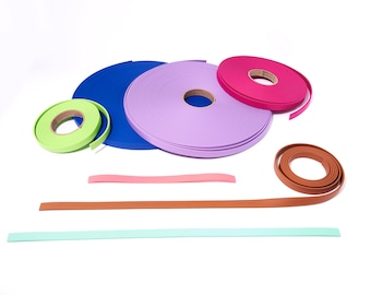 3/4" Super Heavy Beta Biothane Raw Material by the foot: Waterproof coated nylon durable biothane strap.