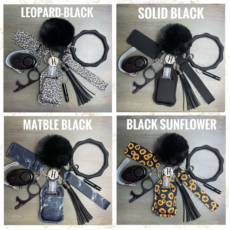 SAFETY PROTECTION KEYCHAINS 12 Pieces Alarm Keychains Etsy