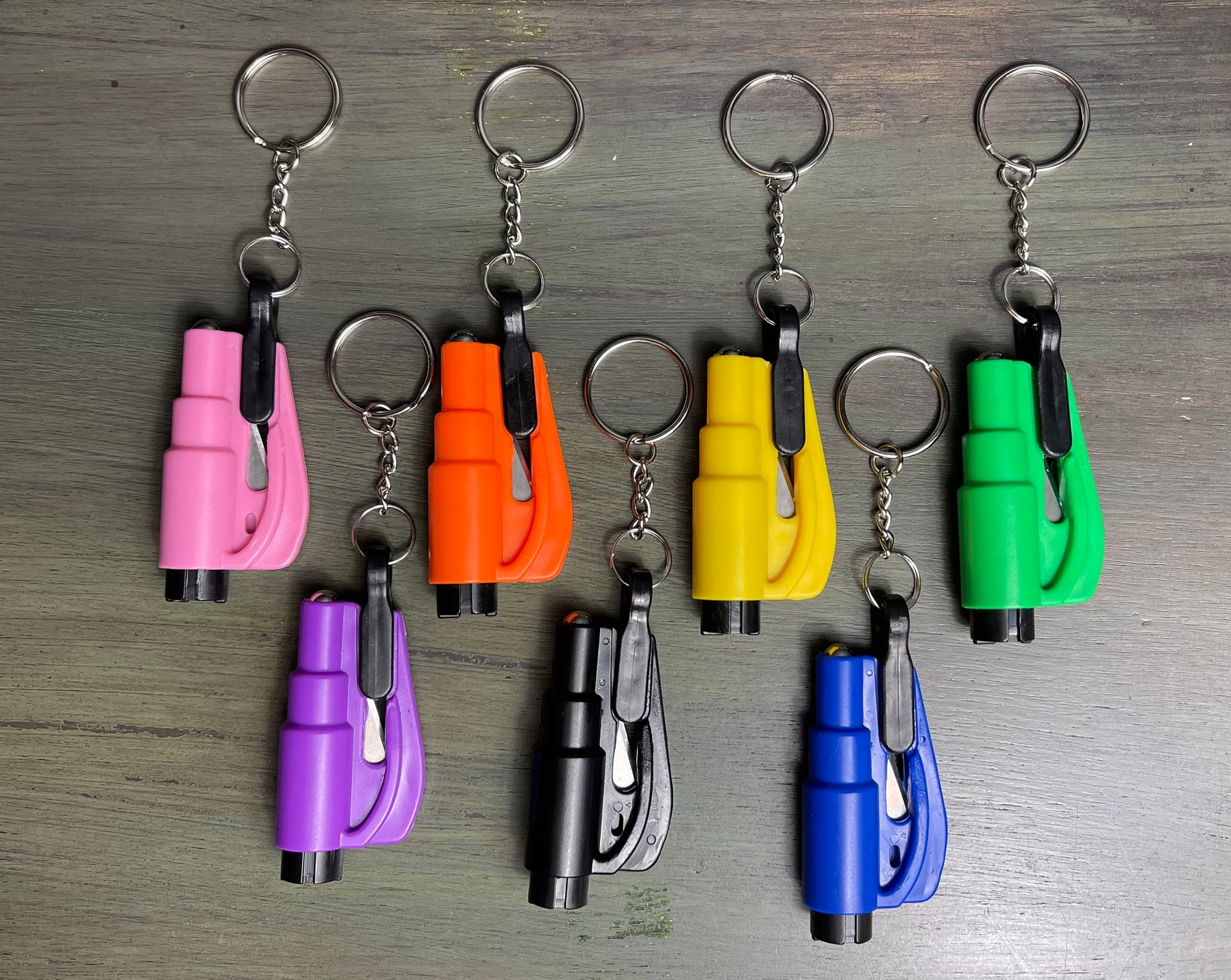 SAFETY KEYCHAIN TOOL Protection Keychain Window Breaker Etsy