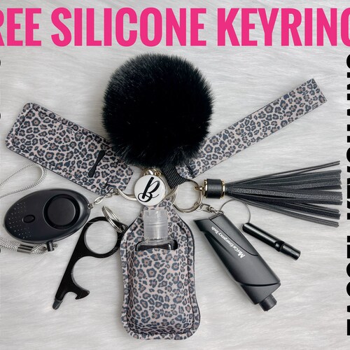 SAFETY KEYCHAINS SET 11 Pcs Utility Keychain Protection Etsy