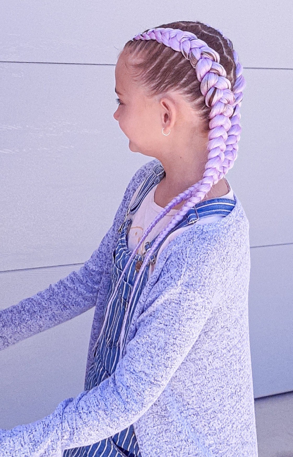 LAVENDER Braiding Hair Extensions Synthetic Kanekalon Etsy UK