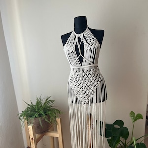 Macrame dress , Burning Man ,Bohemian Macrame Dress for photoshoot , Boho Festival Dress for maternity , boho hippie festival beach clothing