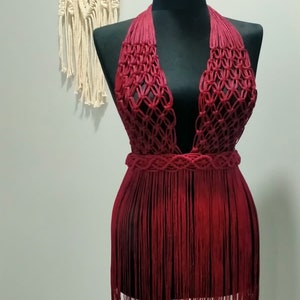 macrame dress, burning man festival, bohemian dress, beach dress, festival dress, birthday dress, boho wedding