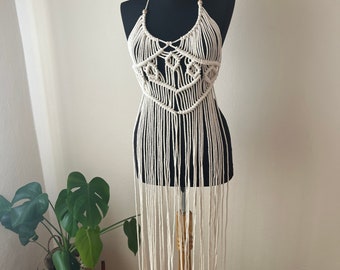 macrame dress, burning man festival, bohemian dress, beach dress, festival dress, birthday dress, boho wedding