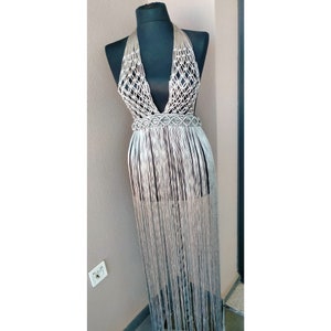macrame dress, burning man festival, bohemian dress, beach dress, festival dress, birthday dress, boho wedding