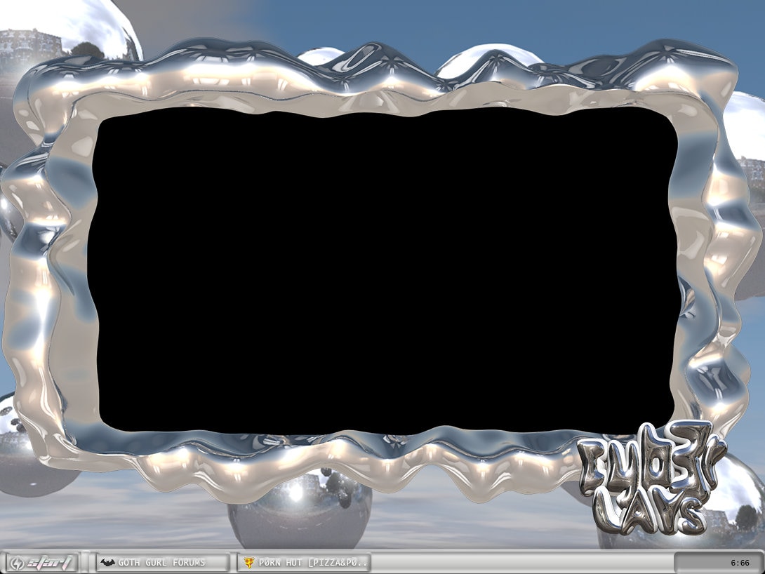 MELTED METAL Y2K FRAME Etsy