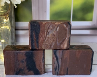 Clearance: Sandalwood Vanilla Handcrafted Cold Process Real Soap