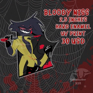 Bloody Arackniss fanmade enamel pin