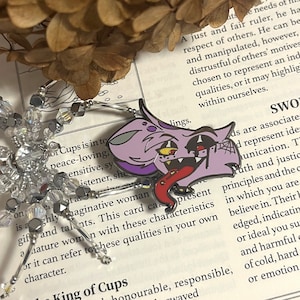 Hazbin Hotel Goth Fan Pins