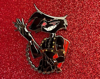 Kramp-Niss Hazbin Hotel holiday pin