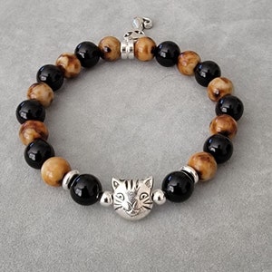 Tortoiseshell Cat Bracelet | Cat Bracelet | Cat Lover Gift | Cat memorial bracelet | Pet Bracelet | Cat Charm | Cat jewelry | Cat Mom image 10