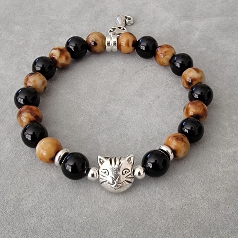 Tortoiseshell Cat Bracelet | Cat Bracelet | Cat Lover Gift | Cat memorial bracelet | Pet Bracelet | Cat Charm | Cat jewelry | Cat Mom image 10