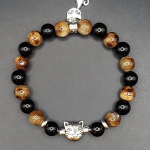 Tortoiseshell Cat Bracelet | Cat Bracelet | Cat Lover Gift | Cat memorial bracelet | Pet Bracelet | Cat Charm | Cat jewelry | Cat Mom image 6