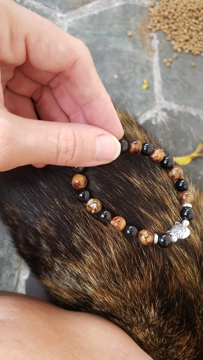 Tortoiseshell Cat Bracelet | Cat Bracelet | Cat Lover Gift | Cat memorial bracelet | Pet Bracelet | Cat Charm | Cat jewelry | Cat Mom image 8