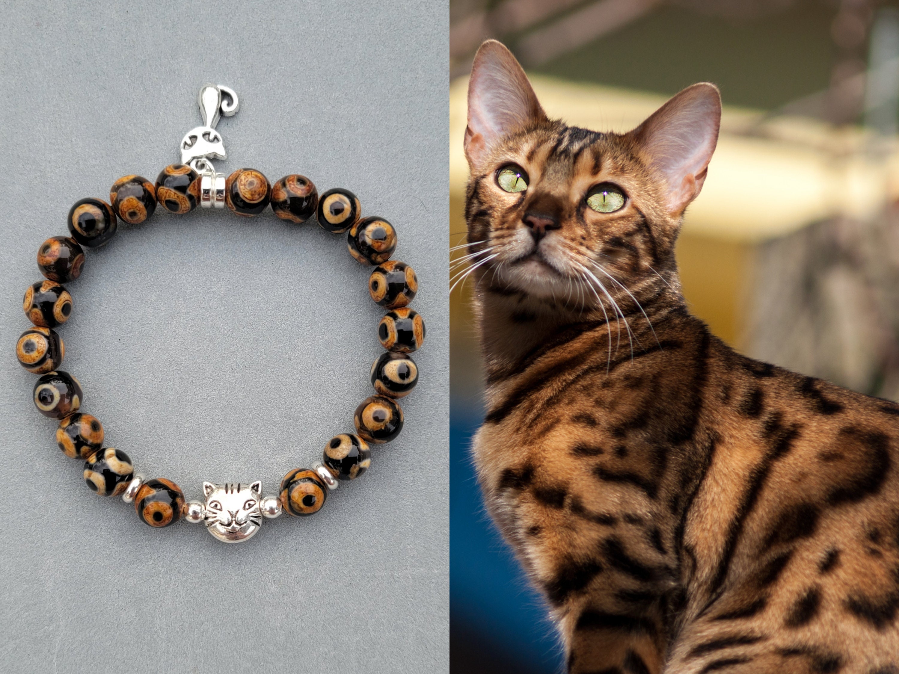 Bengal Cat Bracelet Bengal Cat Bengal Kitten Bengal Cats Cat