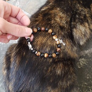 Tortoiseshell Cat Bracelet | Cat Bracelet | Cat Lover Gift | Cat memorial bracelet | Pet Bracelet | Cat Charm | Cat jewelry | Cat Mom image 7