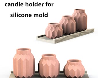 Kerzenhalter (Stl-Datei) für Silikonform