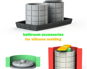 bathroom accessories for silicone mold2