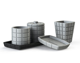 bathroom accessories for silicone mold(1&2)