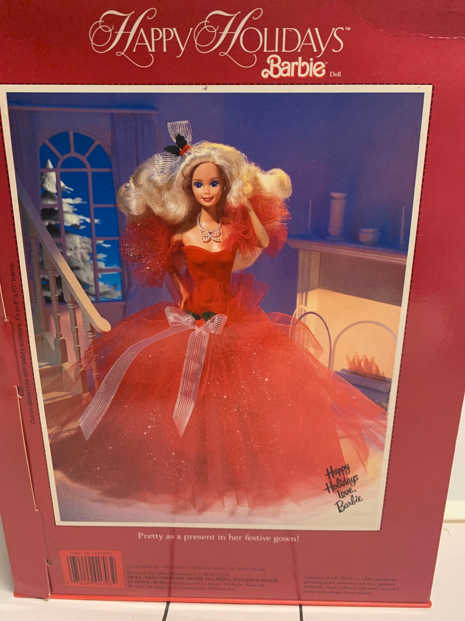 Holiday Barbie 1988 RARE NRFB 1sr Holiday Barbie made - Etsy