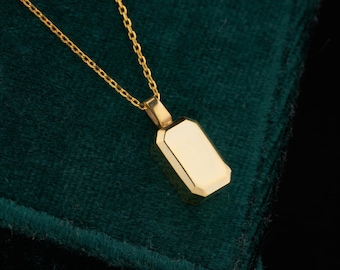 Human Ashes Necklace Custom Silver Cremation Urn 925 Sterling Ash Holder Pendant Pet Loss Jewelry Remembrance Necklace Keepsake Gift for Men