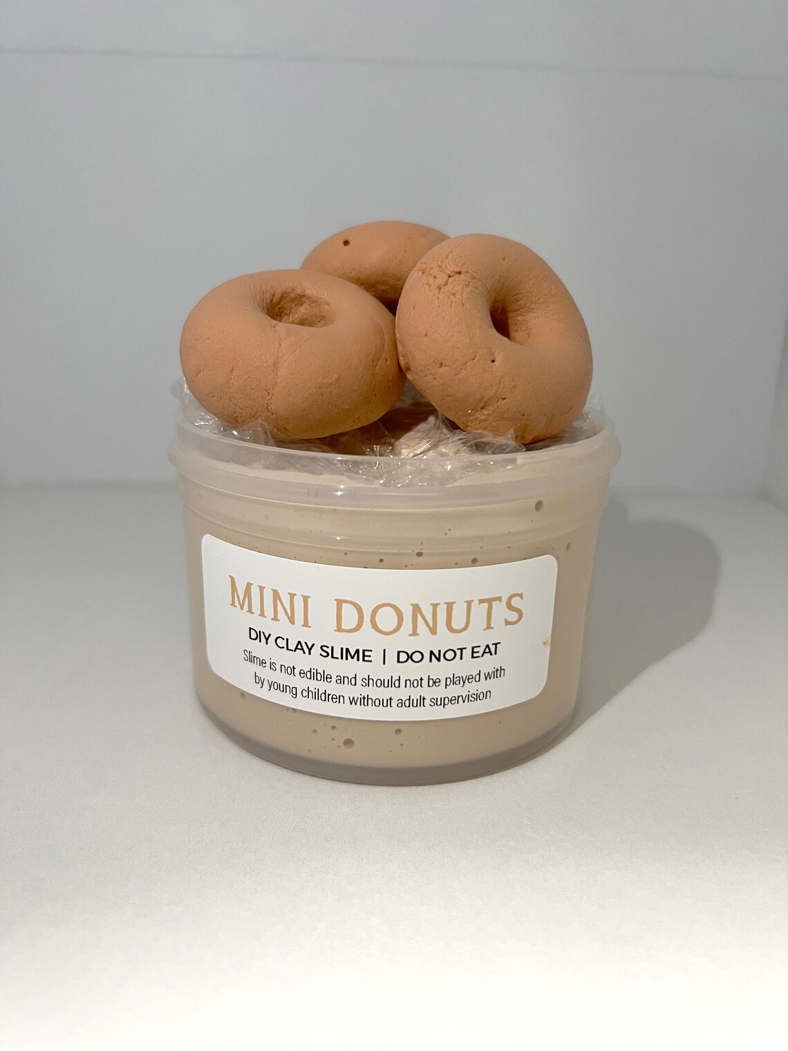 Mini Donuts Sugar Cinnamon Vanilla Cake Scented DIY Clay Etsy