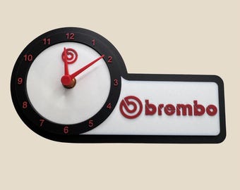 Brembo Inspired Desk Clock