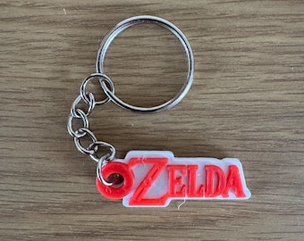 Zelda Keyring: 3D Printed Gaming Keychain
