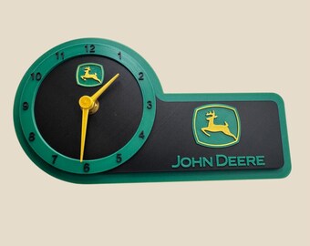 John Deere Inspired Desk Clock