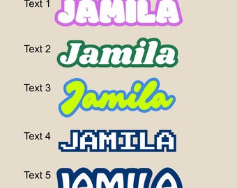 Customised Name USB LED Light Box Sign with Remote Control | Customised Name Night Light with Remote Control