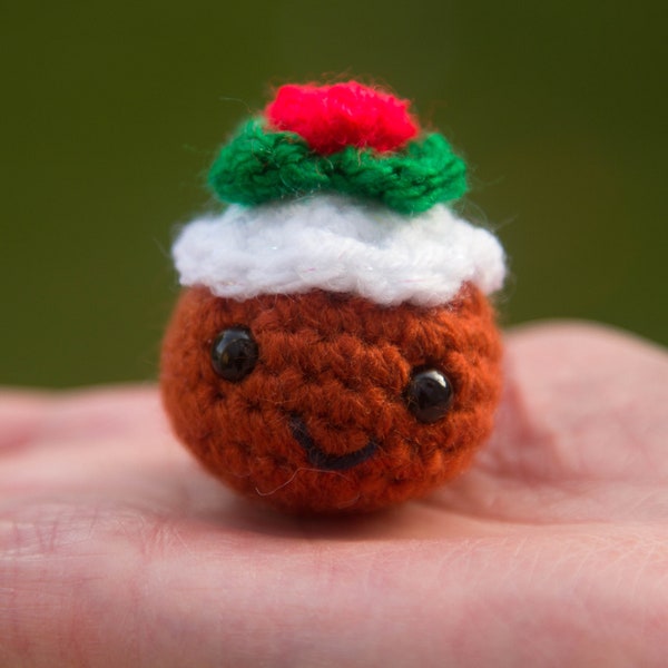 Cute Crochet Baby Christmas Pudding / Advent Calendar Filler / Christmas Cracker Filler / Tree Decoration